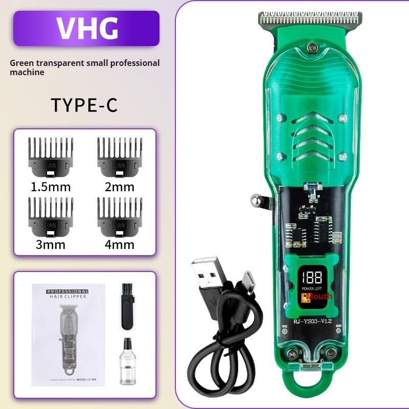 New hair clipper electric clipper rechargeable digital display hair clipper electric shaving hair clipper barber shop special hair clipper