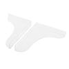 2pcs Self Adhesive Shower Splash Guard Clear Transparent Bathroom Water Guard  For Bathroom Use