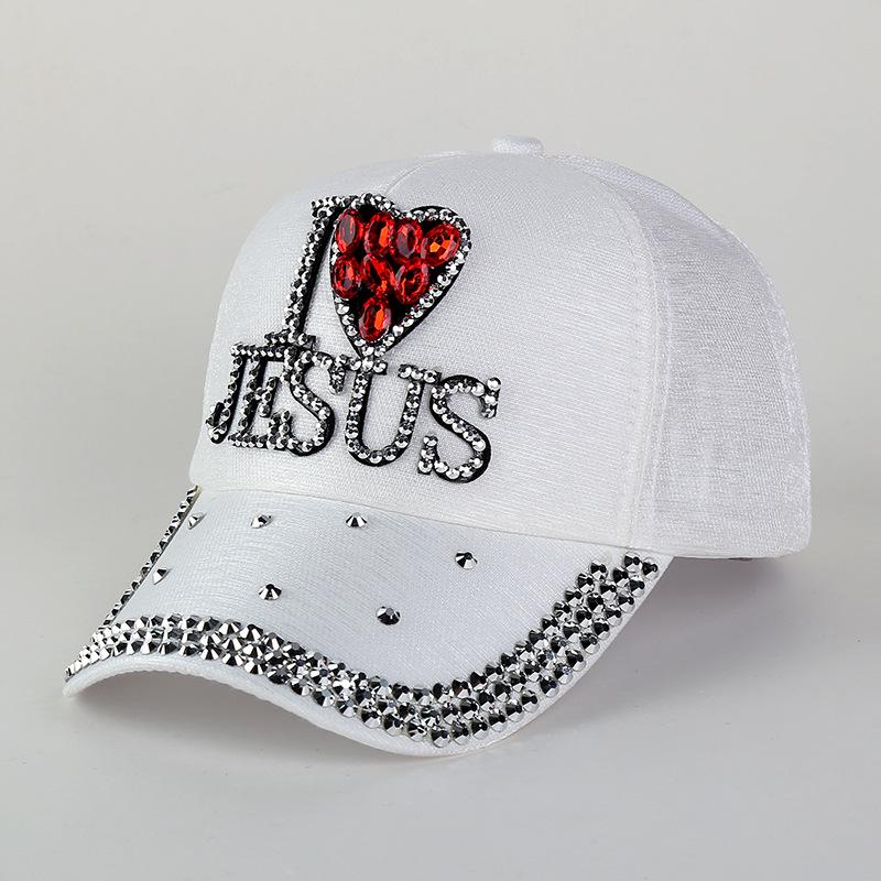 Women's Sparkling Baseball Cap, Rhinestone Studded Brim Sun Hat For Daily Outdoor Use, Cool & Stylish Design, Adjustable Fit