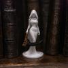 Halloween Women Figurine 3D Printed Hooded Woman Statue, Gothic Grim Reaper Figurine, Horror Theme Decor Party Decoration for Home Office Desk Shelf