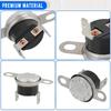 KSD-120LC Microwave Thermal Fuse Replacement for GE Microwaves for WB27X1127 120℃ Normally Closed