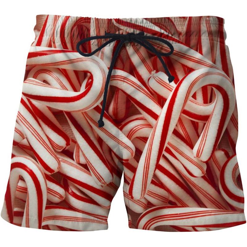 Fashion Funny Sausages Food Graphic Kids Beach Shorts 3D Printing For Kids Casual Shorts Cool Boy's and Girl's Shorts