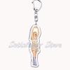 Popular American Singer Acrylic Keychain for Accessories Bag Pendant Key Chain Ring Keychains Jewelry Creative Fans Gifts