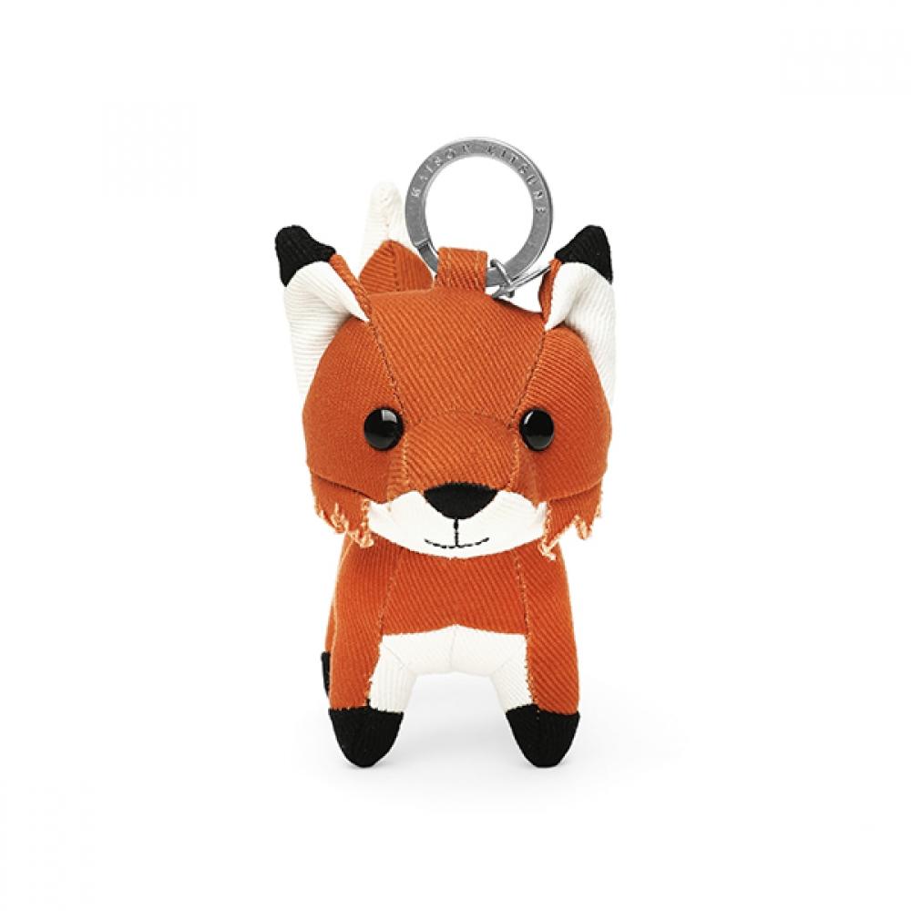 Maison Kitsune Mm06906ww0105 P860 Fox Bag Charm Key Ring