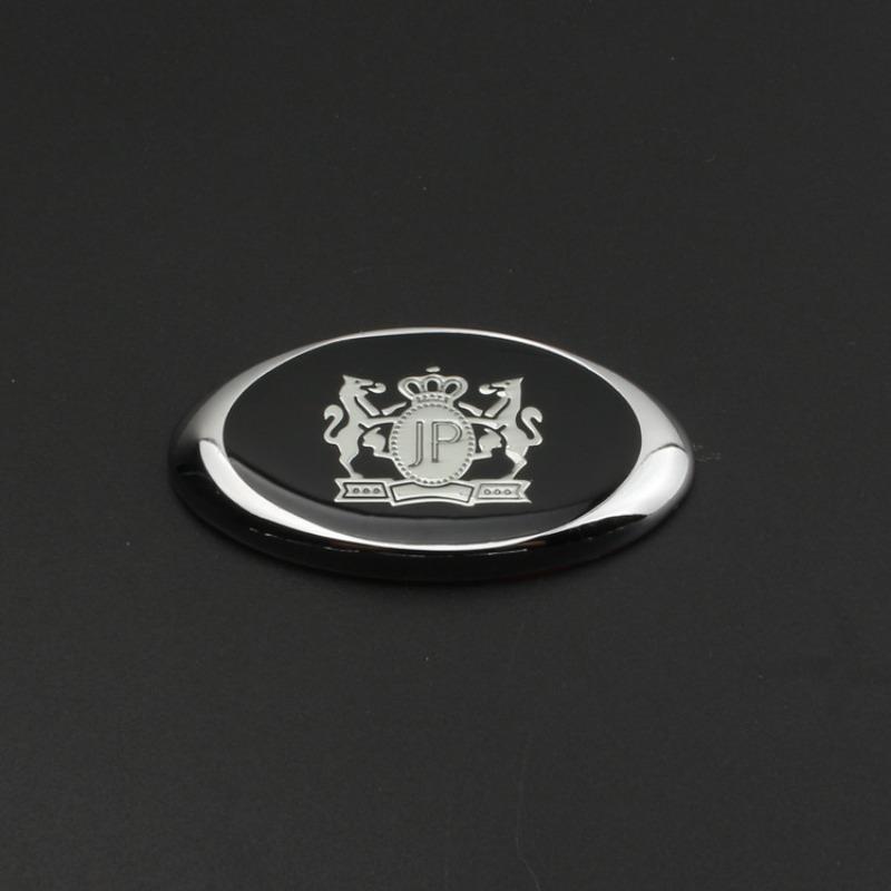 New Personalized VIP Car Logo Car VIP Word Logo Side Logo Decorative Sticker Modified Metal Tail Logo JP Car Sticker