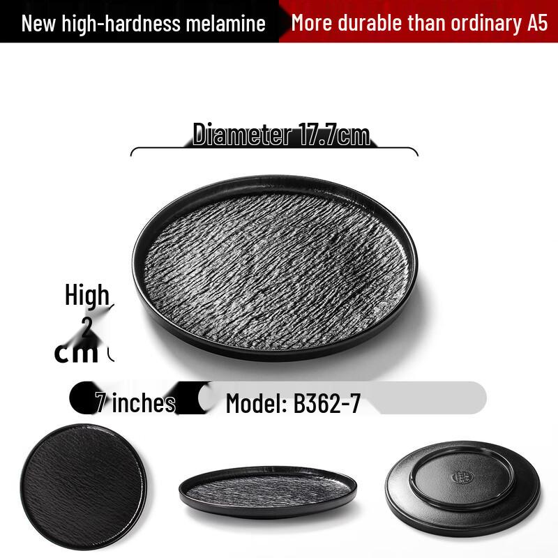 MOLUONA Melamine Dinner Plate