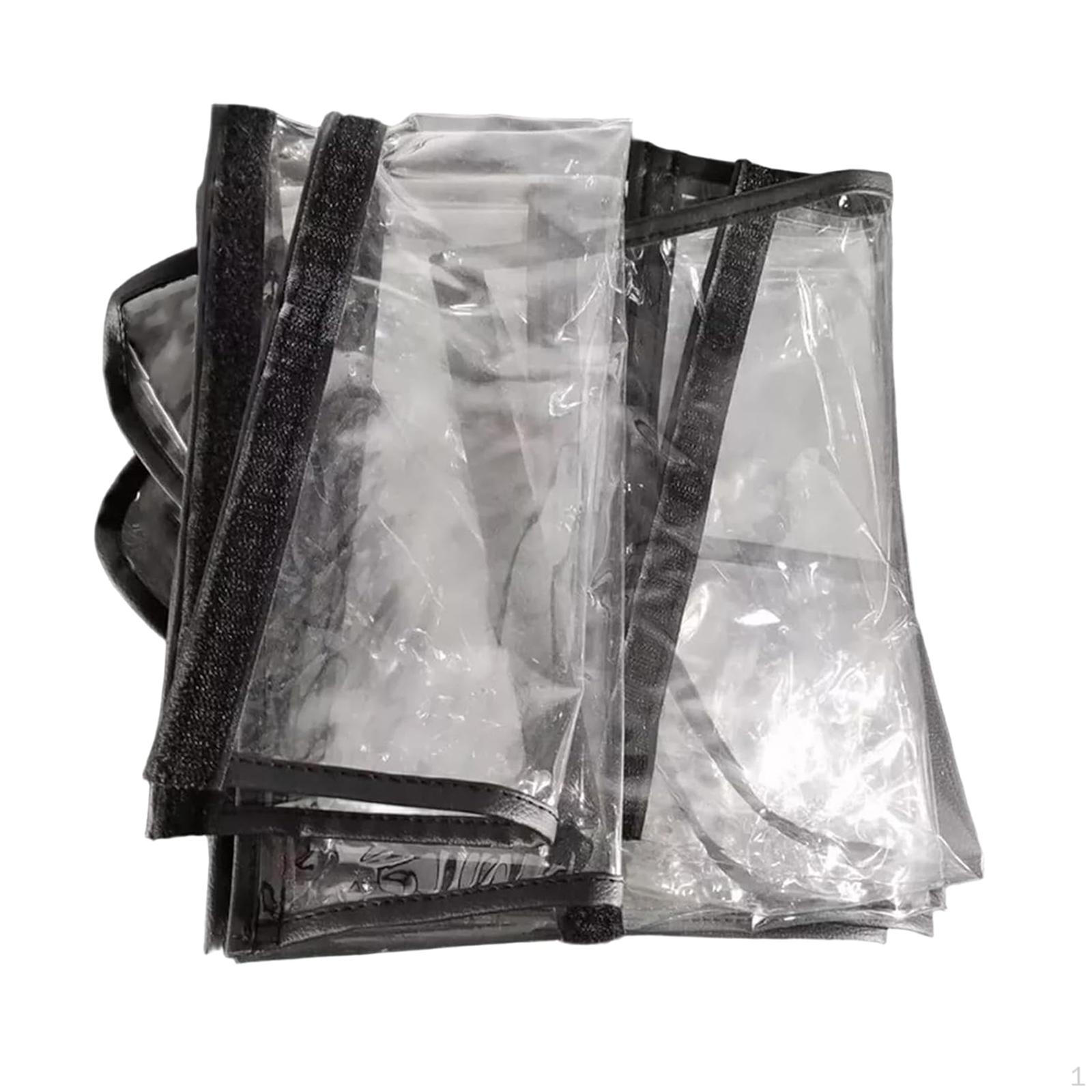 

Beauty Bed Cover 23x71 inch Transparent Easy to Clean Install Folding Massage PVC