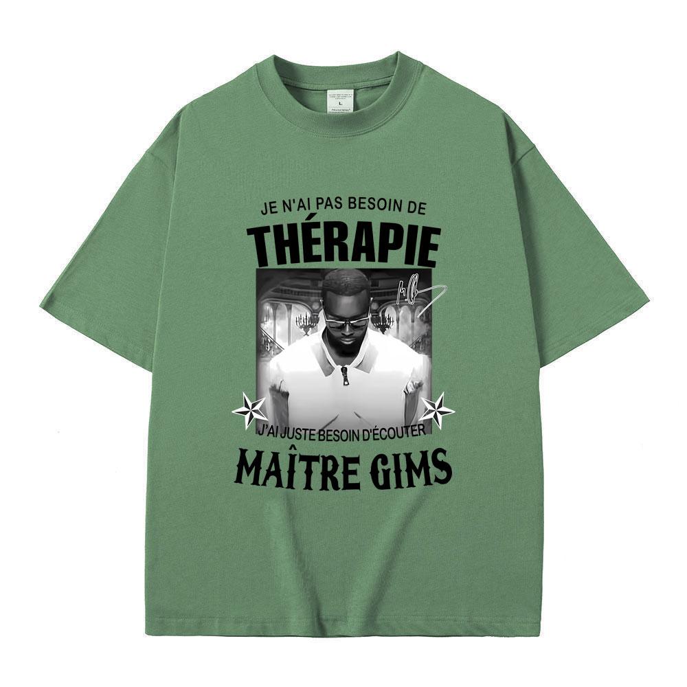 Rapper Gims Dernier Tour Tshirt LES DERNIERES VOLONTES DE MOZART Graphic Tshirts Men Women Hip Hop Fashion Pop Music T Shirts