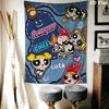 Blossom, Buttercup, and Bubbles Pattern Home Decor Tapestry, Wall Hanging, Decorative RV Wall Cloth.ZGT0914211