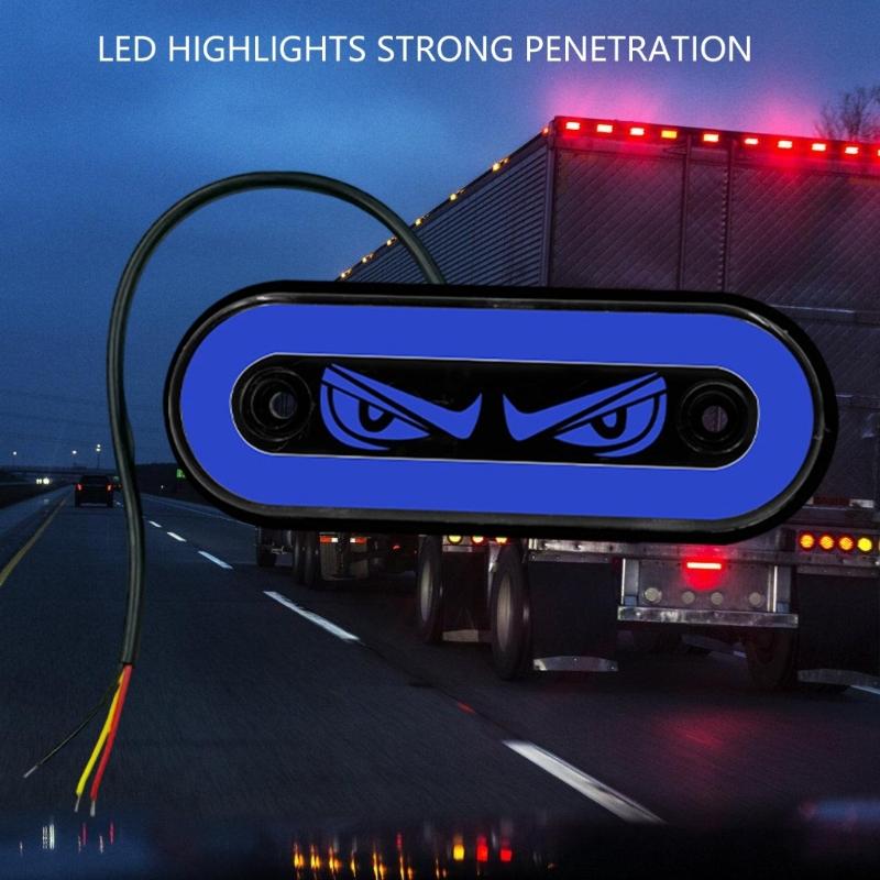 Universal Water Resistant LED Clearance LightsSide Marker Light Suitable For Trucks Trailers Heavy Duty Vehicles