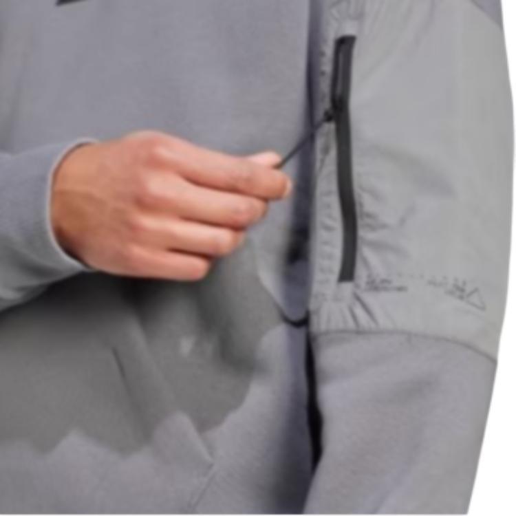Adidas Sweatshirts Men's Gray Hooded Thickened Regular IY1518