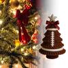 Handmade Crochet Christmas Decorations Kits With Yarn Materials For Holiday Tree Ornaments Crafts Supplies