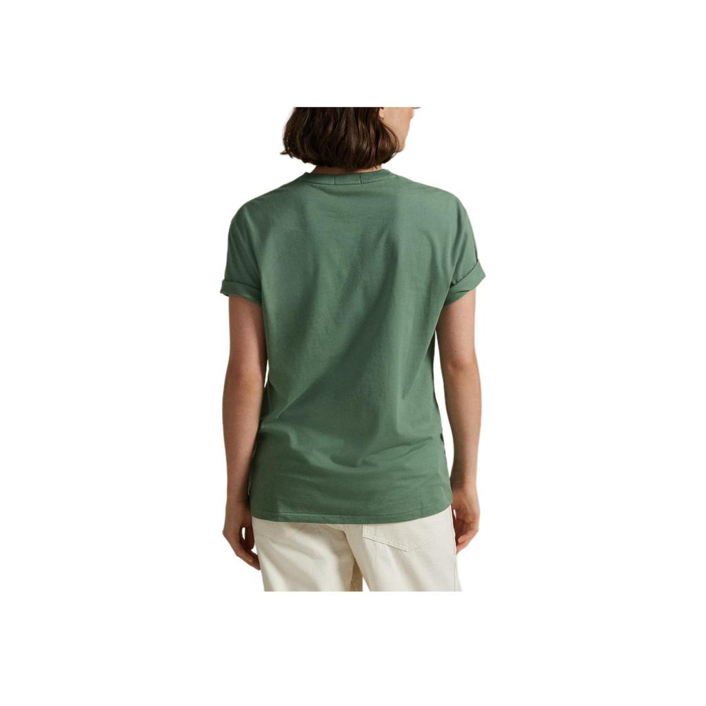 Polo Ralph Lauren Classic Fit Solid Logo Knit Sports Short Sleeve T-Shirt Unisex Tops 710936585-029