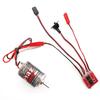 ESC Brush Electronic Motor Speed Controller Multi-Color Mini Brushed Electric Speed Controller Universal for RC Car Model