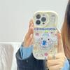 Cartoon Kuromi Cinnamoroll Bracket Case For Xiaomi Redmi Note 15 Pro 5G 15C 15 14C Note 14 13 12 Pro Plus A7 Pro 5G Phone Casing