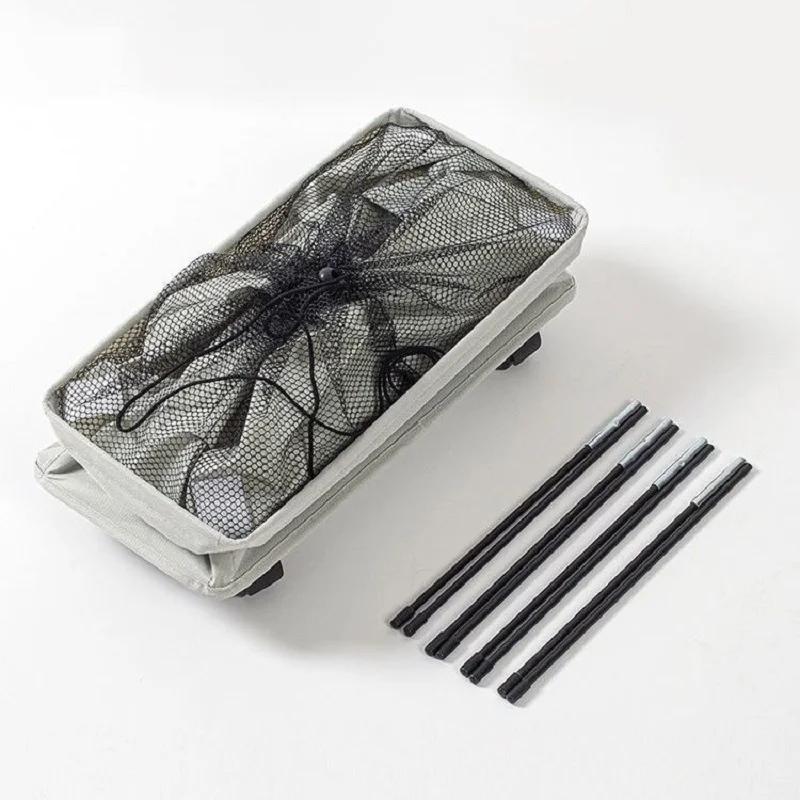 Foldable Laundry Basket Dirty Clothes Basket Clothes Storage Box Yoga Storage Sundries Box with Wheels Bathroom Accessories