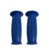 22MM Vintage Rubber Moto Handlebar Grips Anti-Slip Universal Fit for Cafe Racer Old School Bike Mod