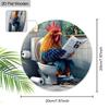 2D Flat Wooden Hanging Decorative Signs, Family Wall or Door Decoration, Garden Decoration, Housewarming Gifts for Friends