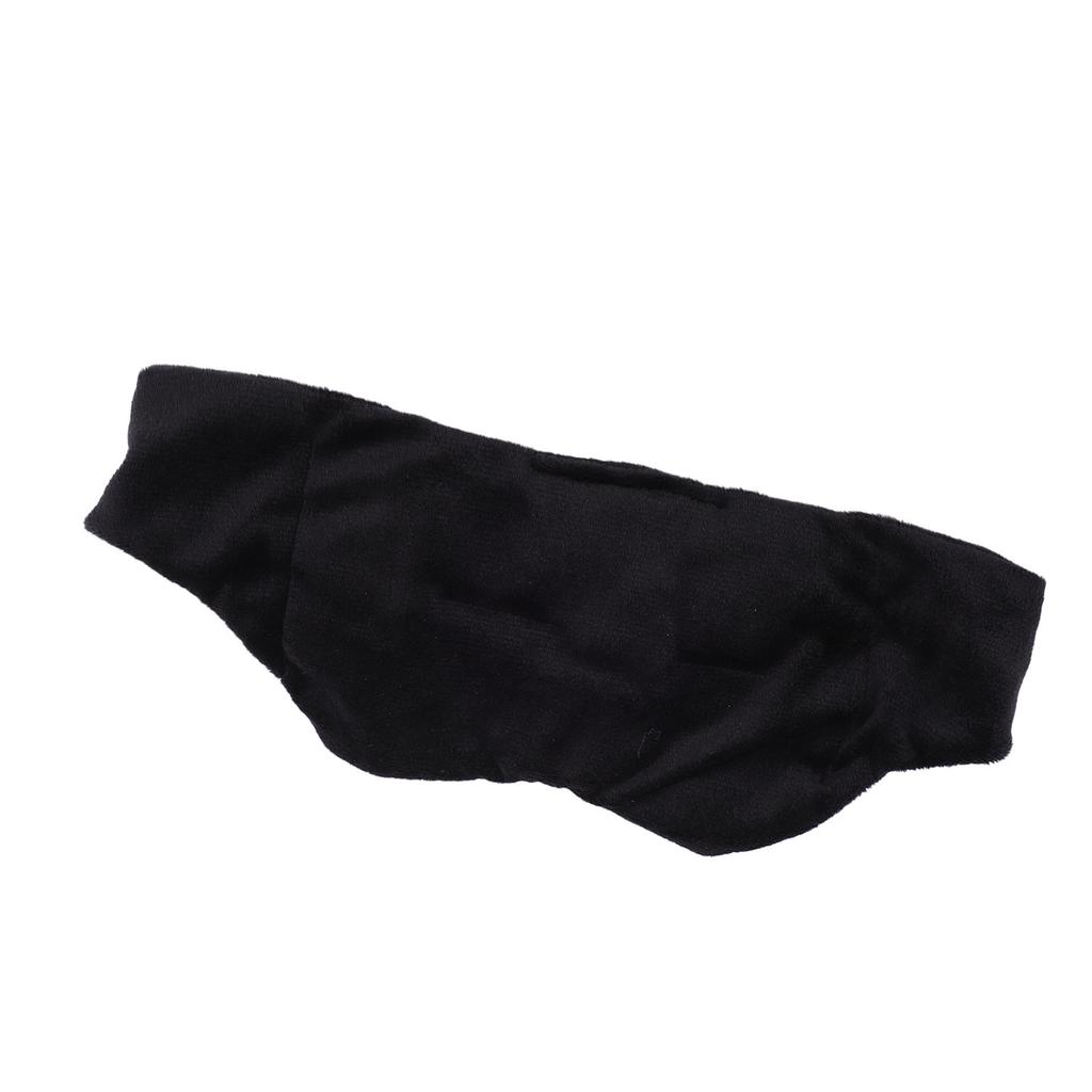 Sleeping Eye Cover Soft Comfortable Weighted Eye Cover Hook and Fastener Closure for Nighttime