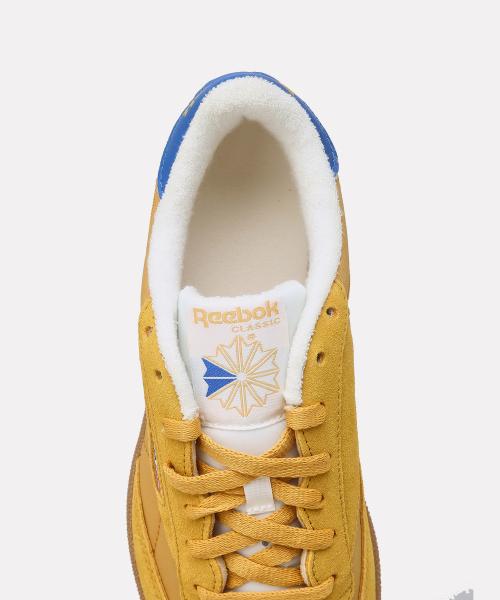 [Reebok] Club C 85 Nylon - Gold RESO5FC1UY2
