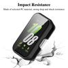 Szkło+Etui dla Samsung Galaxy Fit 3 Szkło Hartowane Ochraniacz Ekranu i Twardy PC Ochraniacz Bumper dla Akcesoriów Galaxy Fit3