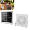 White Boosted Impeller Fan Energy-efficient Exhaust Fan Air Blower Durable Solar Exhaust Fan  Attic