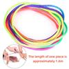 5 Rainbow Colored Nylon Rope Weaving Game Exercise Finger Flexibility Puzzle Small Toy Multiplayer Magic Game Props Accessorie