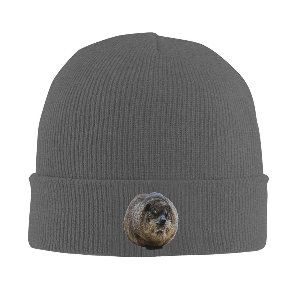 Hyrax Coquette or Croquette Warm Knitted Cap Winter Knit Bonnet Hat Skullies Beanies Hip Hop Caps for Unisex