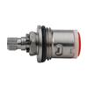 Plumbing Valve Cartridge 43 22 Mm 20 Tooth Easy Installation 304 Stainless Steel Bath Kitchen Faucet Valve Cartridge Parts