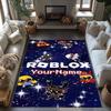 Roblox 266 Customized Name Carpet Perfect for Outdoor Balcony Study Room Living Rooms Anti-slip Rug Decorate Offices Spiritual Gift