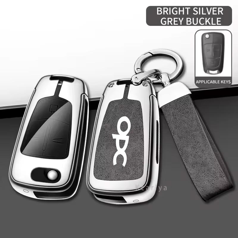 Car TPU Zinc Alloy Key Case Bag For Opel OPC Insignia Astra J H Vectra Combo Corsa D Mokka Zafira Car Key Chain Metal Key Shell
