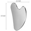 304 Stainless Steel Gua Sha Facial Massager  Guasha Full Body Neck Guasha Detox SPA Masssage Tool Stress Relax Skin Care