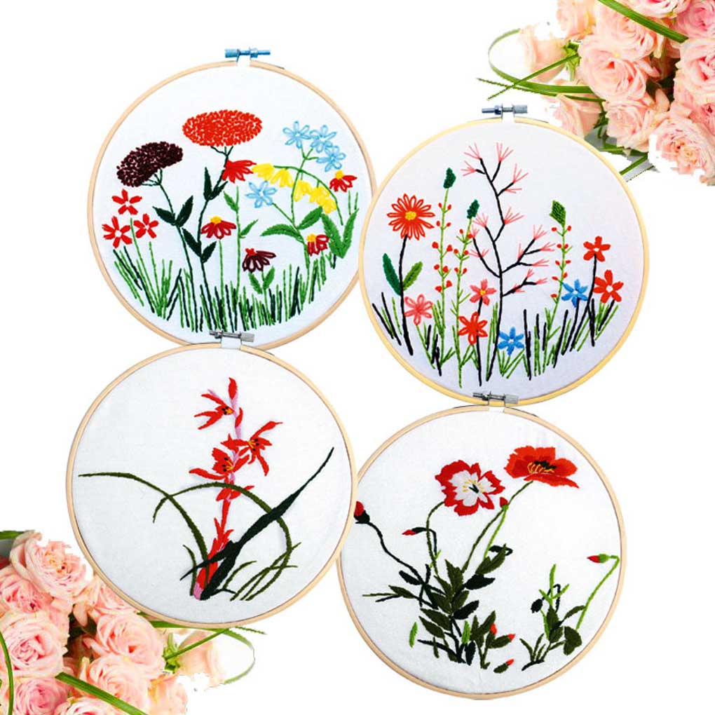 Portable Crossstitch Ring Replacement Home Embroidery Bamboo Hoop Frame DIY Crafting Handmade Handicraft Tool Accessories