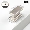Golden Square Single Hole Cabinet Drawer Pulls Heavy Duty Door Handles Cabinet Pulls for Wardrobe Cupboard Furniture Hardware
