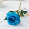 5Pcs Artificial Flowers Cheap Bouquet Beautiful Silk Roses Wedding Vase for Home Decor Fake Plants Christmas Decorative Wreaths