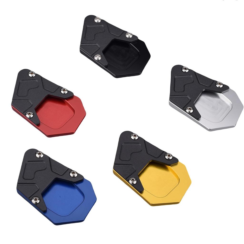 HRuizq Motorcycle Side Bracket Plates Fits Honda X-ADV(21-) XL750 Transalp (23-) Side Stand Plate (Red)