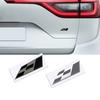 UQKX7 Metal 3D Race Flag Front Grille Sticker Car Rear Trunk Body Emblem Badge for Seat Leon 300 Altea Ibiza Toledo Cordoba cupra