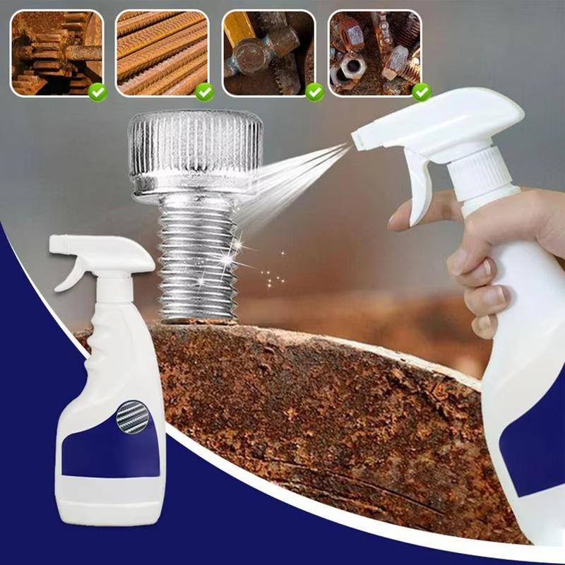Heavy-Duty Metal Rust Remover Multi-purpose Rust Remover Rust Inhibitor Derusting Spray 120ml Powerful Metal Rust Remover Car