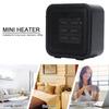 Desktop Heater 600W Fan Heater Electric Room Heater Air Warmer Mini Desktop Heater Suitable for Office Bedroom Study