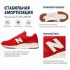 New Balance Nb 997 Comfortable Versatile Leather Shock Absorbing Durable Breathable Low Top Casual Running Shoes Unisex Sneaker Red CM997HDC