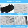 3PCS/Set Luggage Cover Clear PVC Suitcase Covers Protector Suitcase Cover for 20 24 28 inch Luggage for Luggage Travelling