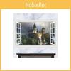 Windows 3d Generic Potter Hogwarts Magic Castle Wall Decal Decor Sticker