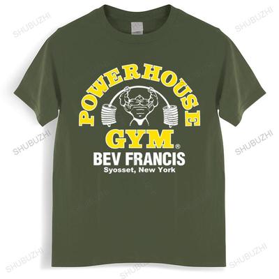Baumwoll-T-Shirt Herren Sommer-Tees T-Shirt Herren Powerhouse Gym Sommer Harajuku Geek Lustiges Top Tees Herren-T-Shirt