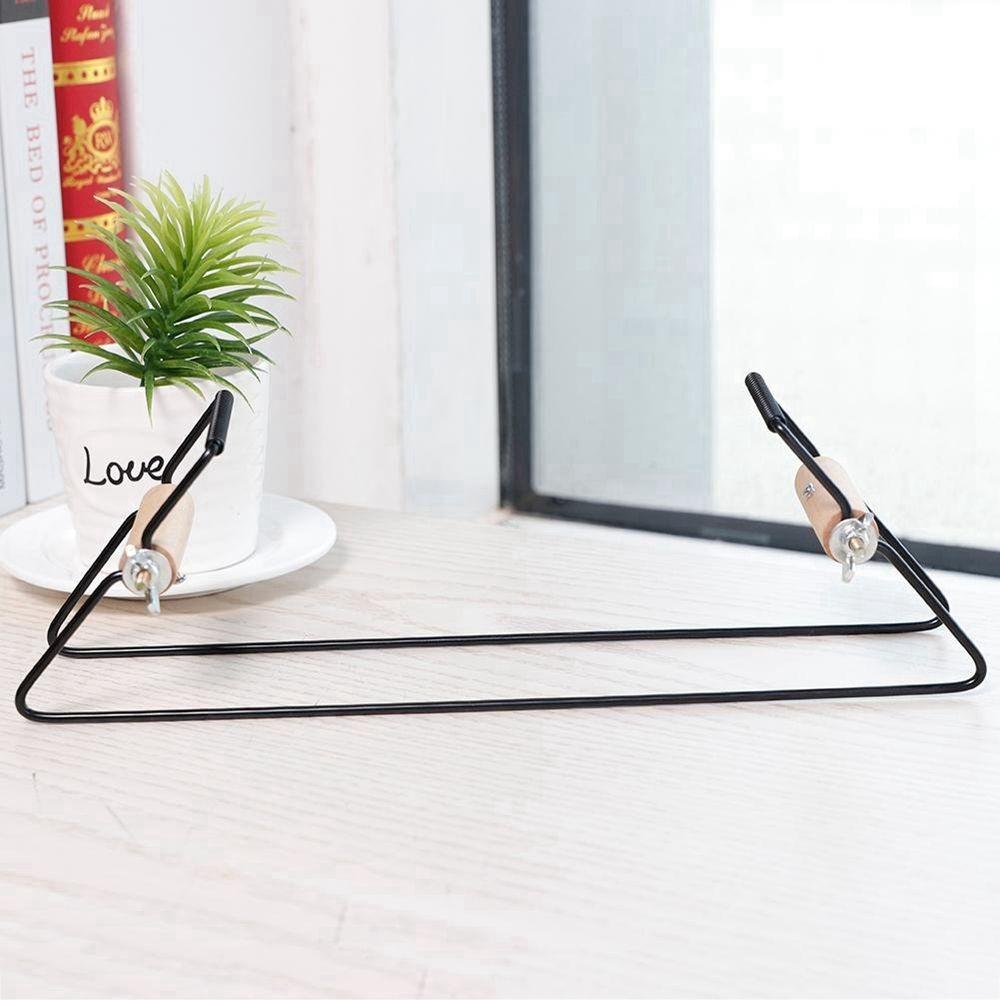 Kreativní stroj na korálkování z nerezové oceli Dřevěná rukojeť Ruční pletací nástroj Korálkovací stroj pro DIY šperky Náramky