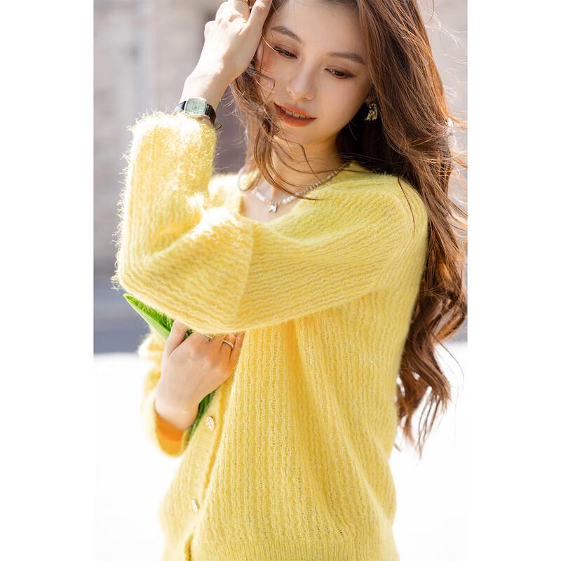 Mokana Women's Soft Knit V-Neck Sweater MKNJD3788