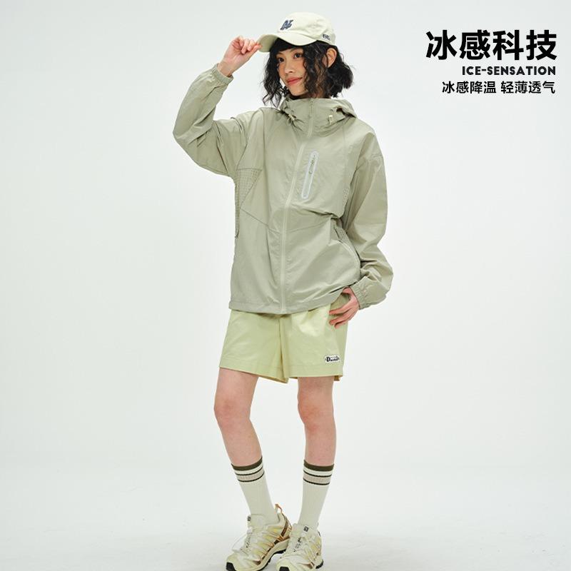 Lightweight sunscreen clothes women's summer men's outdoor lightweight sunscreen tops upf100 + sunscreen jackets, light and breathable jackets