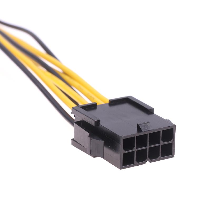 Adapter Pci-E Cpu Eps 8 Pin To Dual 8P Power Splitter Graphics Card Cable