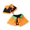 Pet Pumpkin Plush Cape Double Sided Drawstring Adjustable Cat Dog Funny Cute Halloween Costume Fancy