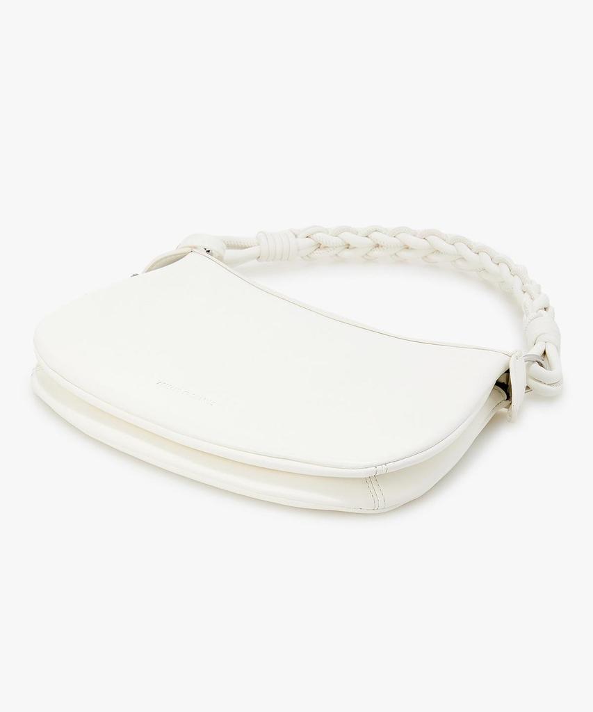 Armani Exchange Women'S Small Braided Handle Shoulder Bag _Off White_A426170511