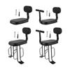 Rear Mounted Kids Bike Seat for Mountain Bikes, Waterproof, Ergonomic Secure Design